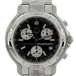 Tag Heuer 41mm Vintage 6000 Series Limited Edition Hakkinen Watch! Ref: CH1114!